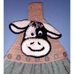 Pattern for Cow Towel Topper