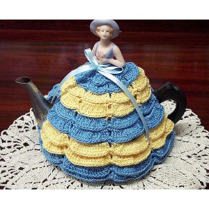 Pattern for Crinoline Doll Tea Cosy