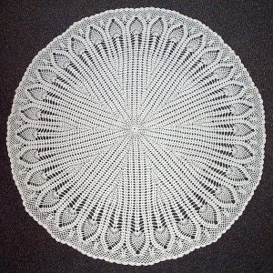 Pattern for Pineapple Circular Shawl