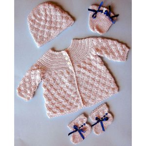 No Seams Baby Set in Cotton