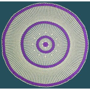 Circular Baby Shawl
