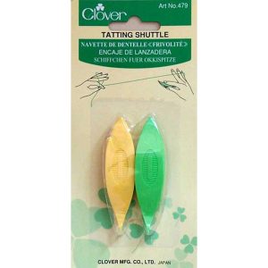 Clover Tatting Shuttles Plastic - set of 2 (Art 479)