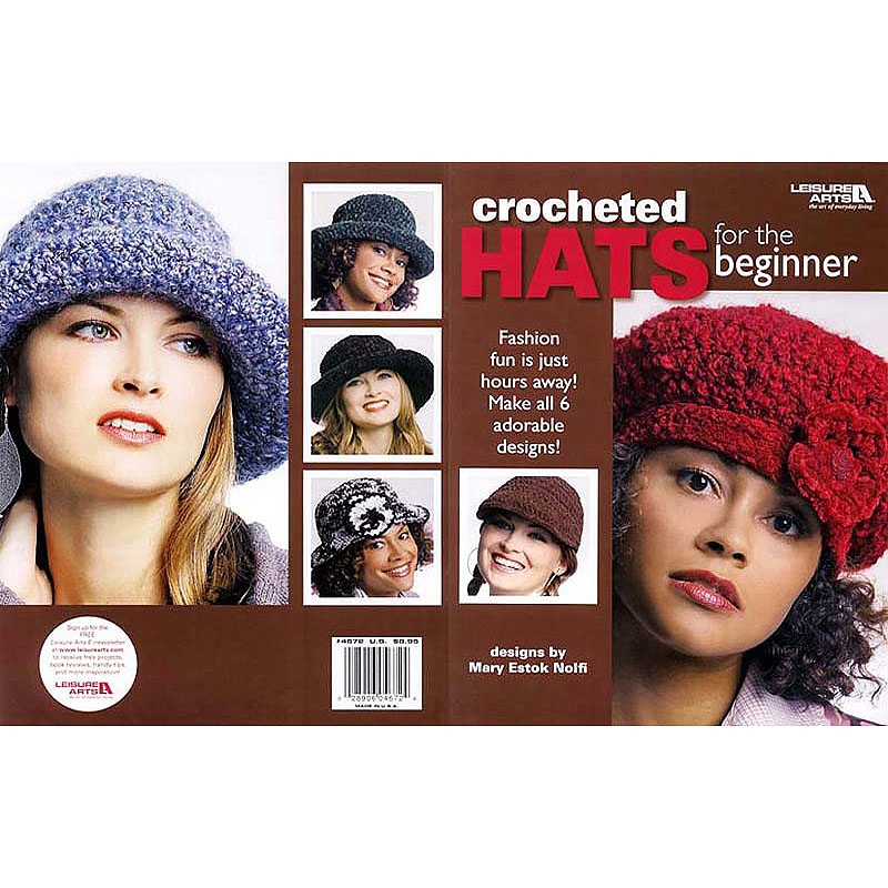 Crocheted Hats for the Beginner