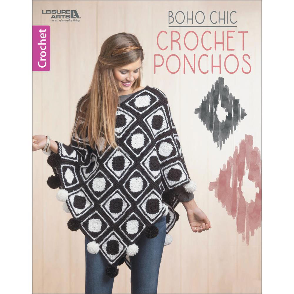 Boho Chic Crochet Poncho