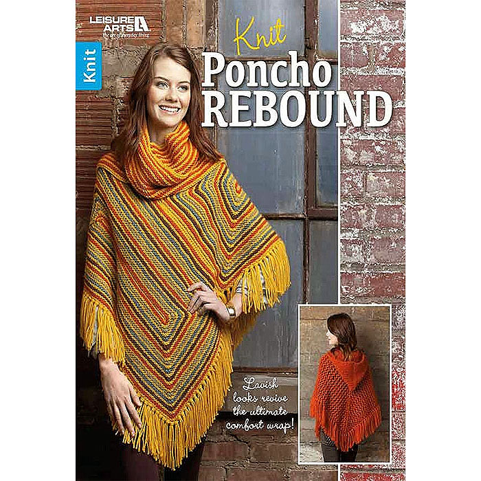 Knit Poncho Rebound