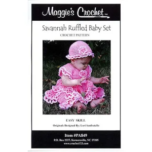 Savannah Ruffled Baby Set Patt