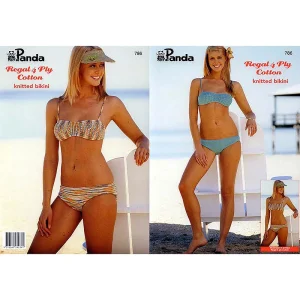 Cotton Knitted Bikini 4Ply