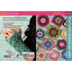 Crocheted Granny Squares 20 to Make