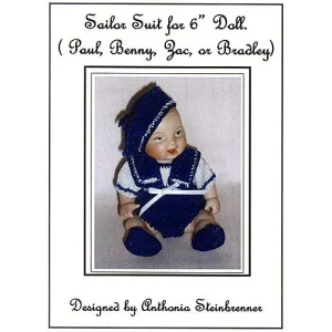Sailor Suit for 6" Doll