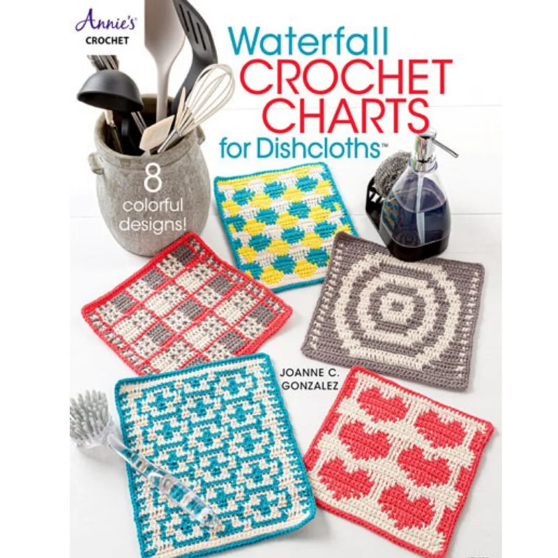 Waterfall Crochet Charts for Dishcloths