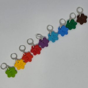 Hook size stitch markers