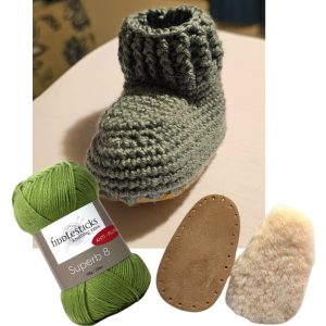 Baby Ugg Boots Crochet Kit
