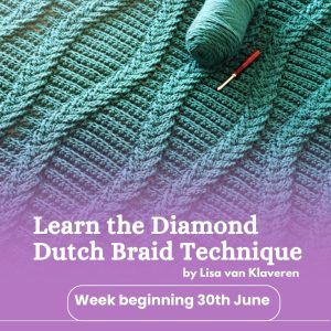 Crochet Class - Learn the Diamond Dutch Braid Technique