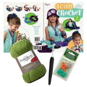 Learn to Crochet Kit for Kids