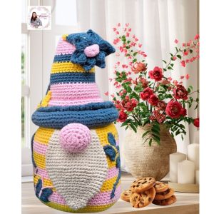 Scrappy Gnome Cookie Jar Pattern