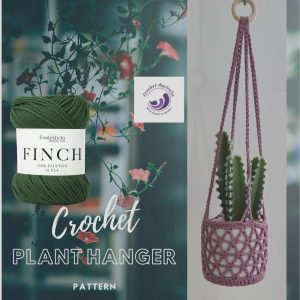 Crocheted Pot Plant Holder Kit