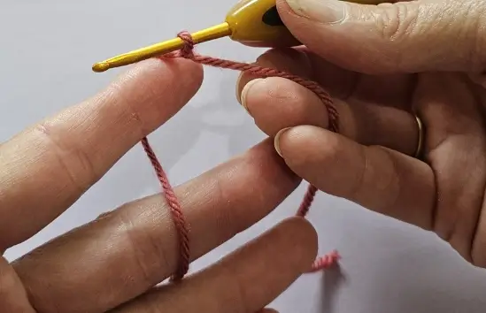 HOLDING THE YARN