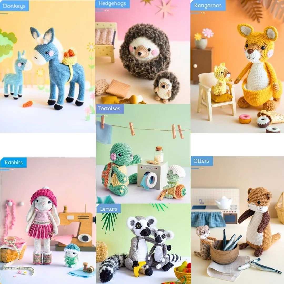 Adorable Animal Families to Crochet - Image 2